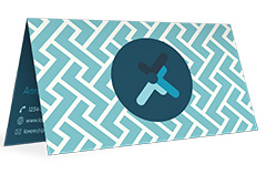 Business Card Printer: Folding Business Cards