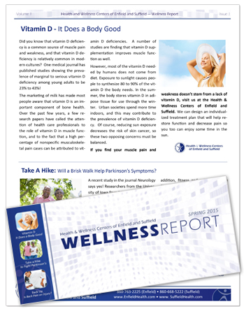 Physical Therapy Newsletters