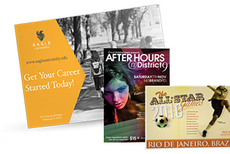 Marketing poster samples