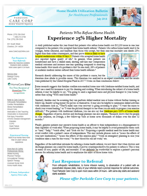 Referral Doubling Strategy Example Home Health