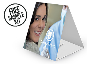 Table tent printed for health care