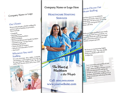 Staffing Brochure Template - Cityscape
