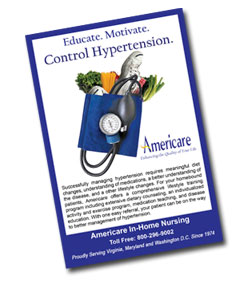 Home Health Specialty Program - Promotional card - click to download full-size sample.